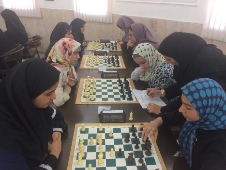 مسابقات شطرنج دانش آموزان دختر آموزشگاههای استان یزد برگزارشد 