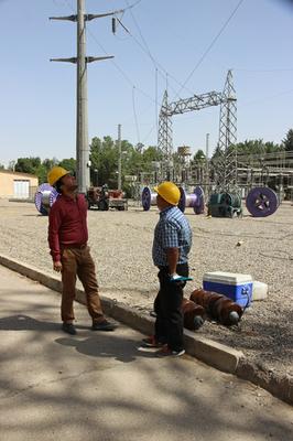 اتمام سیم­ کشی مدار دوم خطوط هرات – شهربابک و هرات – چاهک