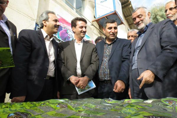 بازدید وزیر جهاد کشاورزی از کارخانه سبزی خشک کنی پودینه و تولید عرقیات گیاهی اکسیر طبس