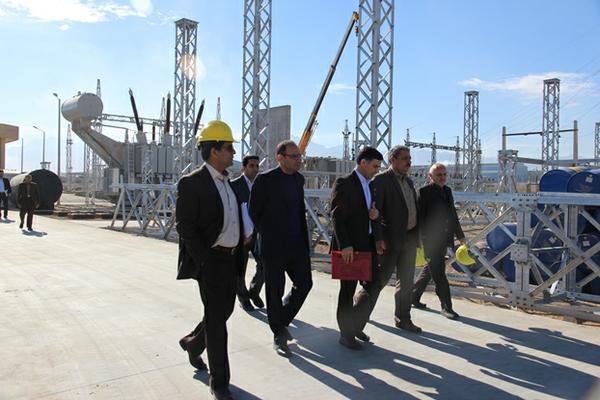 بازدید رئیس دیوان محاسبات استان یزد از پروژه‌های برق منطقه‌ای یزد