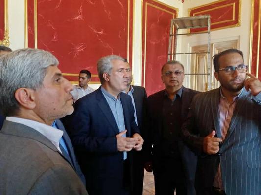 رئیس سازمان میراث‌فرهنگی از کاخ چایخوران در چالوس بازدید کرد
