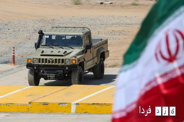 خودرو پیشرفته زرهی ضد مین و ضدکمین "رعد" رونمایی شد+ گزارش تصویری