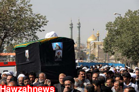 گزارش تصویری: تشییع پیکر مرحوم آیت‌الله احمدی‌ فقیه‌یزدی