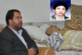 فرماندار خاتم در عیادت از  پدر شهید سید علی نورالدینی: خانواده های شهداء مایه افتخار ، بركت و تداوم انقلاب هستند +تصویری