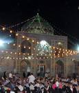 برگزاری مراسم جشن میلاد حضرت زهرا (س) در جوار امامزاده عبدالله (ع) بافق+گزارش تصویری