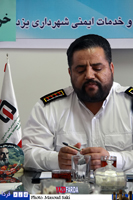 گزارش تصویری یزدفردا از نشست خبری مدیرعامل سازمان آتش نشانی و خدمات ایمنی شهرداری یزد