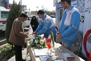 تعداد 125186 نفر از خدمات   جمعیت هلال احمر شهرستان یزد برخودار شدند