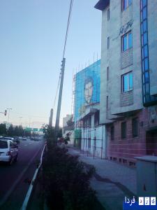 نقاشی دیواری سردار الغدیر در تهران+تصاویر