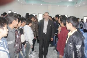 بازدید مدیر کل آموزش و پرورش استان یزد از منطقه مروست - گزارش تصویری