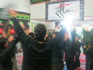 برگزاري مراسم پرشور عزاداري هيات حضرت علي اكبر (ع) هلال احمر يزد