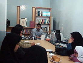 برگزاری جلسه ماهیانه کتابداران کتابخانه‌های عمومی مهریز 