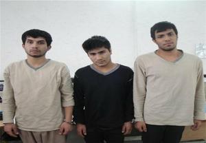 ۳ زورگیر خشن در دام پلیس گرفتار شدند+عکس