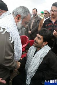 گزارش تصویری:یزد در آتش و دود /حضور مقتدرانه بسیج در خاموش کردن فتنه در یزد(3)