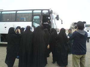 اعزام کاروان راهیان نور دانشجویان خواهر دانشگاه پیام نور مرکز بافق