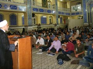 گزارش تصویری :سفر دکتر حسن روحانی  به یزد (5)- مردم نیاز به آرامش دارند 