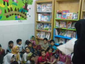 برگزاری کلاس قصه گویی در کتابخانه امام حسن مجتبی(ع) به مناسبت های مختلف
