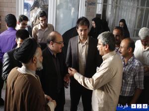 بازدید رئیس ستاد مرکزی روحانی از ستادهای شهرستانهای استان