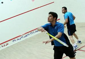 شكست تيم فولاد يزد در هفته نخست ليگ برتر اسكواش كشور 