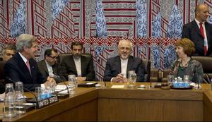  وزیران خارجه ایران و 1+5 در نیویورک (عکس)