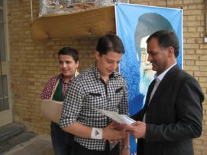 گرامی داشت دهه ی ولایت وبصیرت وهفته ی بهداشت روان در مدارس طبس