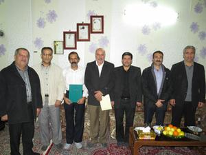 عیادت مدیرکل ورزش و جوانان استان از پیشکسوت ورزش باستانی و زورخانه ای