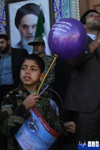 گزارش تصویری :مراسم راهپییمائی 22 بهمن ماه در بافق و با حضور شیخ محمد صدوقی(3)