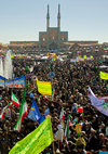 گزارش تصویری ویژه / راهپیمایی 22 بهمن در یزد
