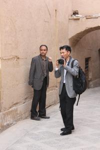 سفیر چین از نزدیک شکوه و عظمت مسجد جامع کبیر یزد نظاره کرد 