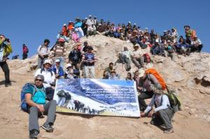 صعود مشترك مهندسان كوهنورد سازمان هاي نظام مهندسي ساختمان كشور در يزد