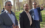 گزارش تصویری/ بازدید شهردار یزد از پارک شهدای هفتم تیر