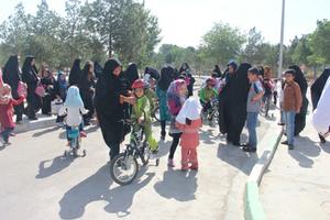 روزانه 140 دانش آموز در پارک ترافیک شهرداری یزد آموزش ترافیکی می بینند + تصاویر