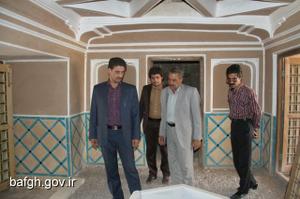 بازدید فرماندار بافق از مجموعه تاریخی باغ تیتو