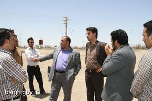 فرماندار بافق از عملیات ساماندهی میدان غدیر بازدید کرد