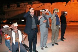 حضور فرماندار در مراسمهای شب قدر در مساجد مختلف شهرستان تفت 