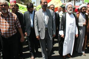 تجلیل فرماندار تفت از حضور حماسی مردم در راهپیمایی روز جهانی قدس+تصاویر