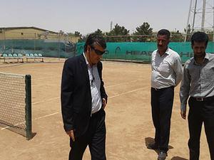  بازدید مدیرکل ورزش و جوانان استان از ورزشگاه شهید نصیری یزد