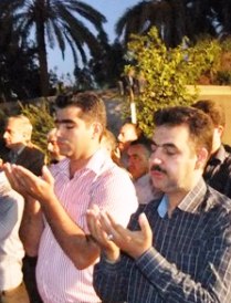 سفره ضيافت آسماني با حضور مديران طبس گسترده شد + تصاوير