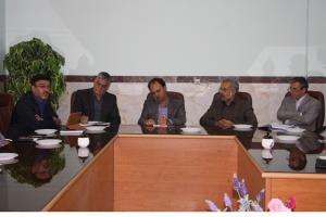 جلسه ریاست واحد یزد با کارکنان بیمارستان شاه ولی این واحد دانشگاهی برگزار شد