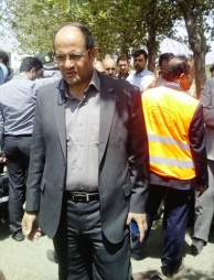 حضور نماينده طبس از اولين ساعات حادثه در محل سقوط هواپيماي مسافربري + تصاوير