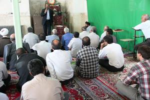 دیدار رو در روی فرماندار و مسئولان شهرستان با مردم گاریزات در مسجد حضرت ابوالفضل(ع) بخ