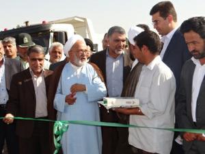  پروژه راه اصلی امام علی (ع) مهریز افتتاح شد. 
