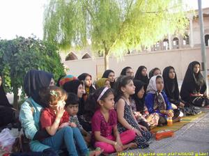 حضور دختران کتابخانه امام حسن مجتبی(ع) در پارک بانوان به مناسبت روز دختر