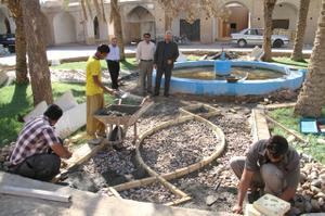 بازديد معاون فرماندار بافق از اماکن تاريخي و گردشگري 