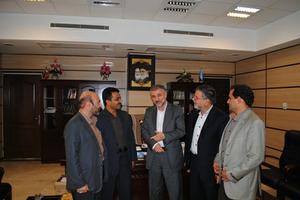 دیدار و گفتگو مدیر کل امور اتباع و مهاجرین خارجی با رئیس کل دادگستری استان یزد