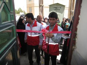 افتتاح اولین  خانه داوطلبی محلی  جمعیت هلال احمر شهرستان یزد
