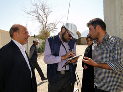گزارش تصویری بازدید فرماندار یزد از روند اجرای طرح سرشماری عمومی کشاورزی در روستاهای بخش مرکزی