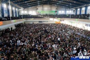 گزارش تصویری:همایش شکوه مقاومت/گردهمایی بزرگ بسیجیان یزد با حضور سردار صفوی