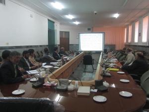 جلسه توجیهی آموزشی دهیاران و اعضای شورای اسلامی روستاهای بخش زارچ