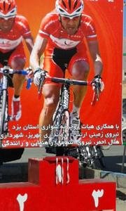 مسابقات لیگ برتر دوچرخه سواری بخش جاده درشهرستان مهریز یزد