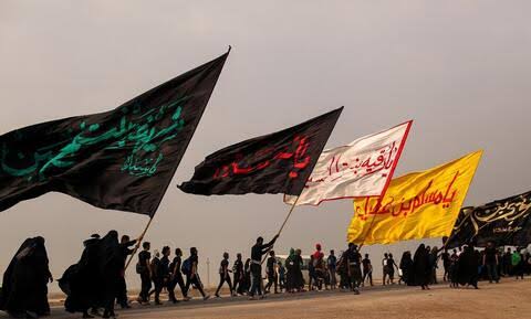 پیاده روی نمادین اربعین در یزد